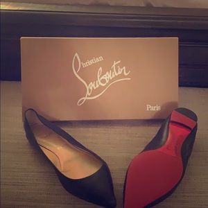 Christian Louboutin red bottoms 100 Authentic